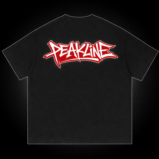 Peakline Tee Red