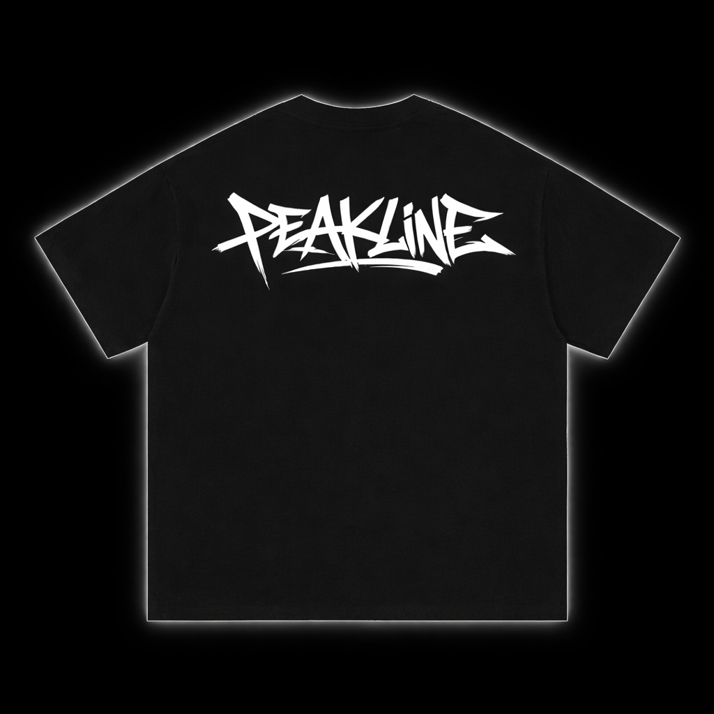 Peakline tee - Black