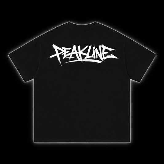 Peakline tee Black
