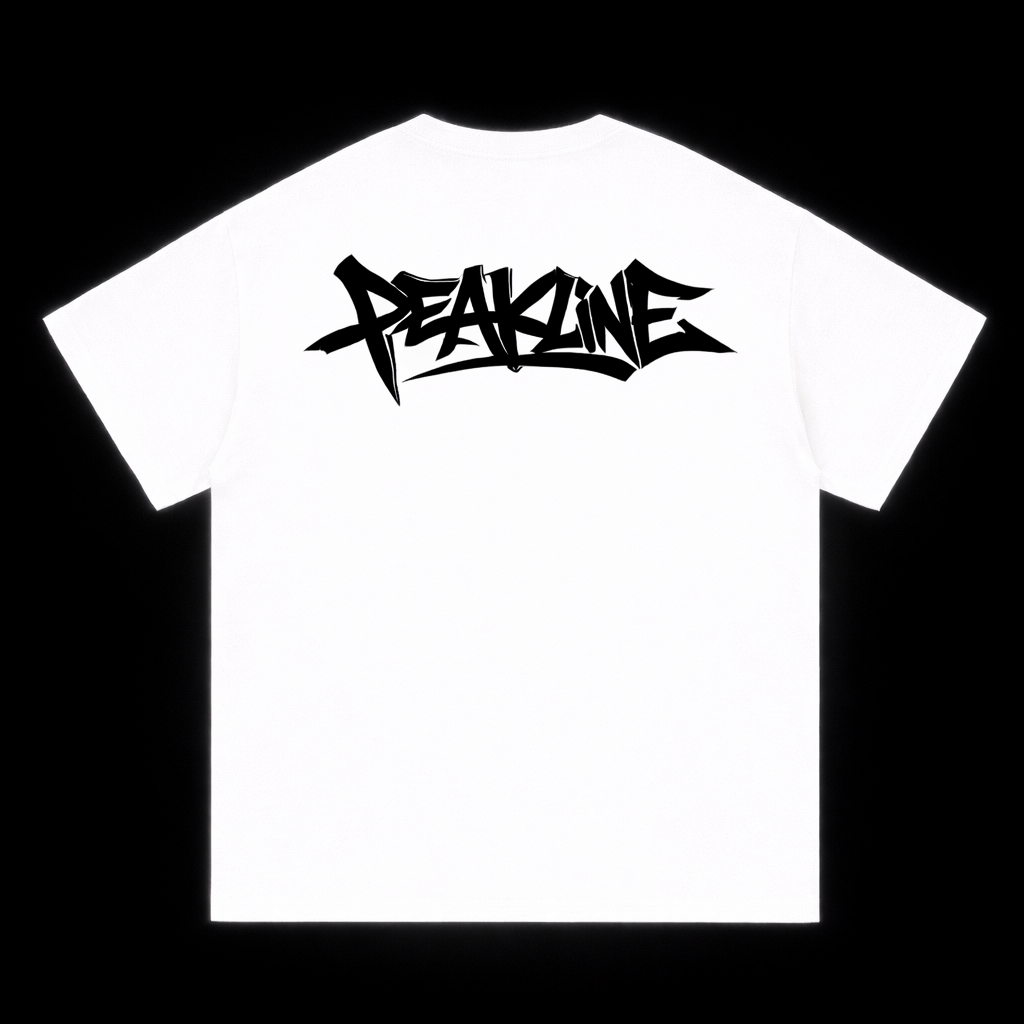 Peakline tee - White
