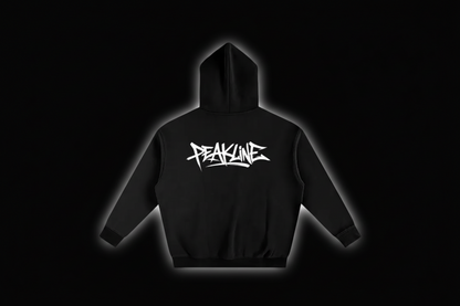 Peakline hoodie V1 - Black